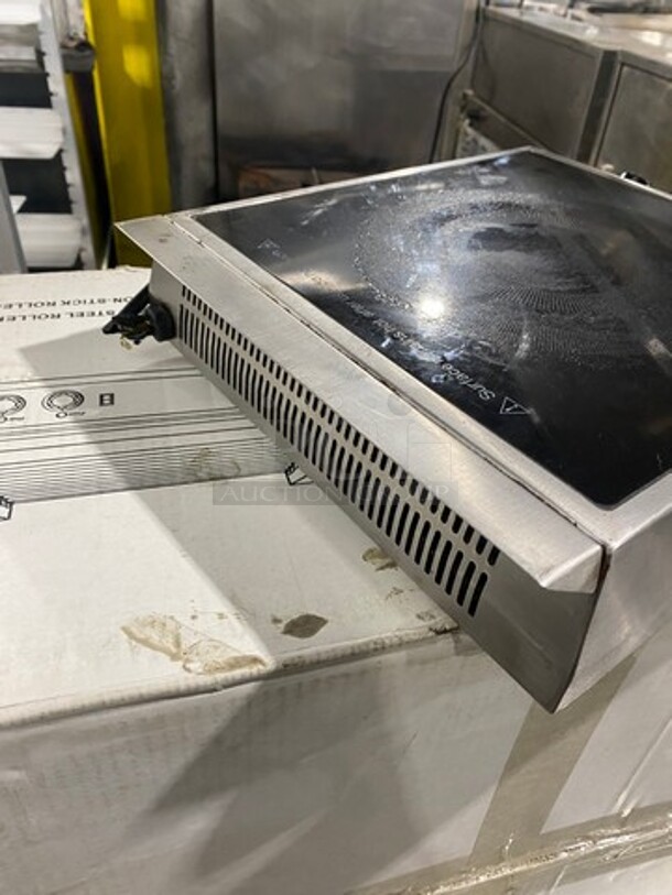 Avantco Commercial Countertop Electric Powered Single Burner Induction Range! All Stainless Steel Body! Model IC1800! 120V!  - Image 3 of 7