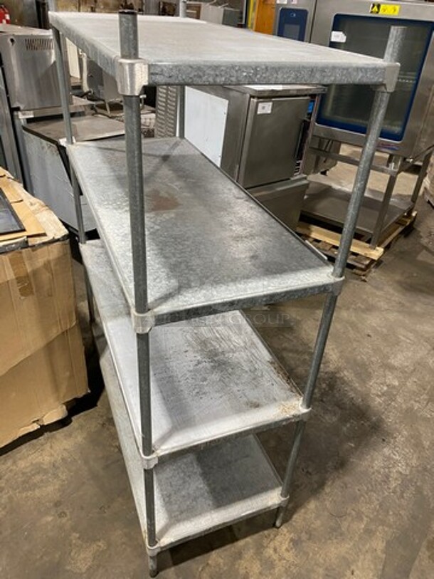 Commercial Metal 4 Tier Shelving Unit! - Image 2 of 5