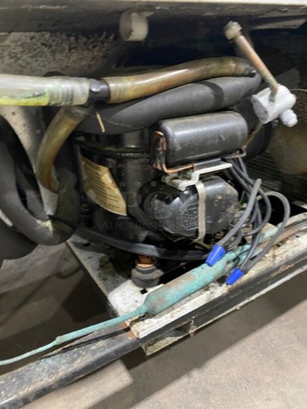 True Commercial Refrigerated Sandwich Prep Table! With Commercial Cutting Board! With 2 Door Underneath Storage Space! Poly Coated Racks! All Stainless Steel! On Casters! Model: TSSU4812 SN: 5272423 115V 60HZ 1 Phase - Image 8 of 9