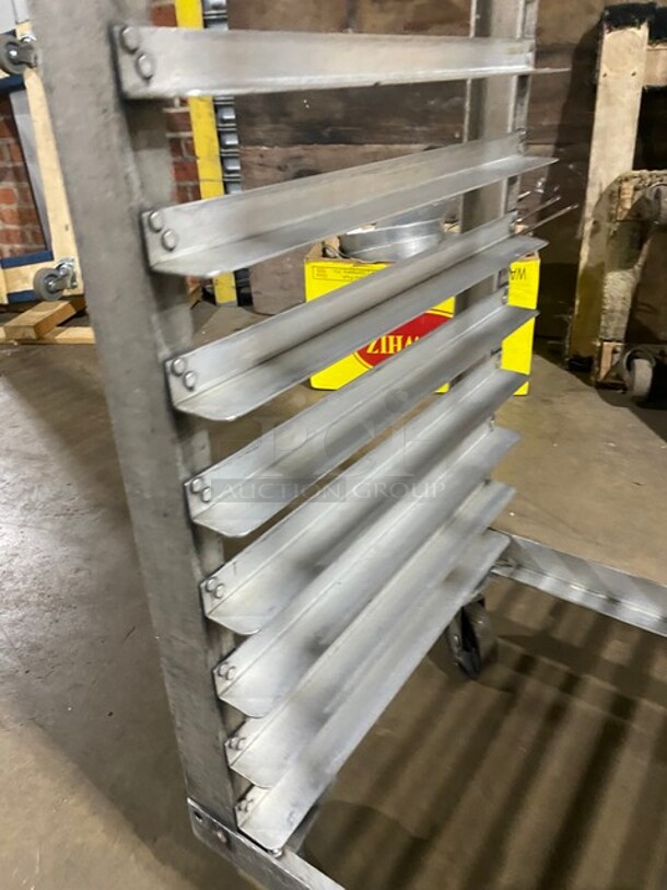 Metal Commercial Pan Transport Rack on Commercial Casters! - Image 4 of 5