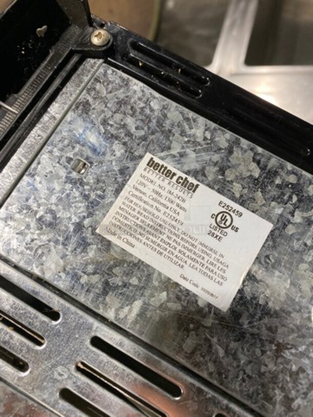 Better Chef Countertop 4 Slot Toaster! Model: IM242B 120V - Image 8 of 9