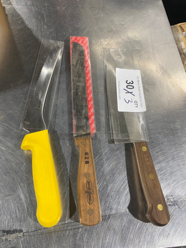 Dexter Commercial Various Style Kitchen/ Chef's Knives! 3x Your Bid!