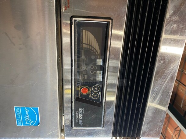 Turbo Air Commercial 2 Door Reach In Cooler! With Racks! Model TSR49SD 110-120v 1ph - Image 9 of 11