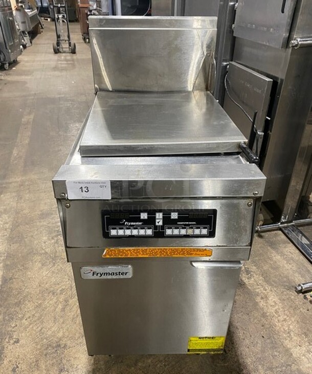 Frymaster Commercial Natural Gas Powered Commercial Pasta Cooker/Rethermalizer! With Backsplash! All Stainless Steel! Working When Removed! MODEL FBCR18CSE SN:1208HR0002 110-120V 1PH 