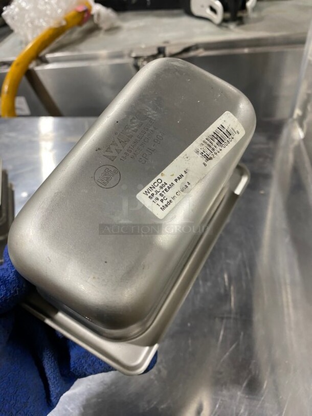 All One Money! Winco 1/9 Stainless Steel Food Steam Pans! MODEL SPJL904 SN: 2944008048 - Image 4 of 4