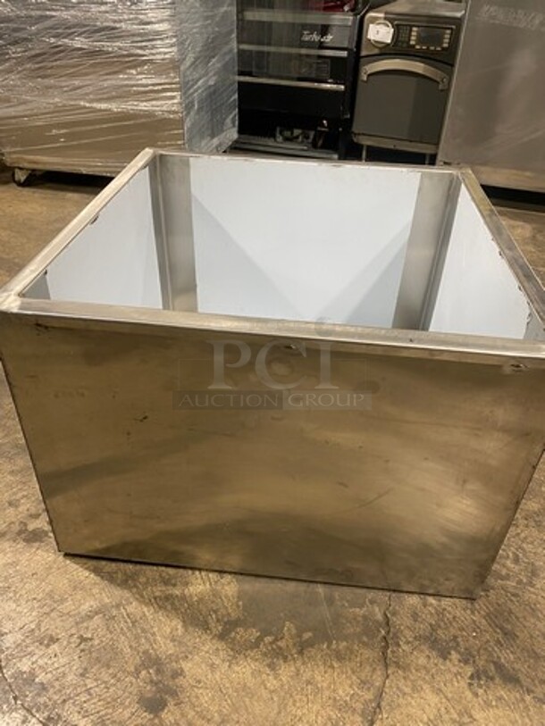 NEW! Commercial Drop In Ice Bin! Solid Stainless Steel! - Image 4 of 6