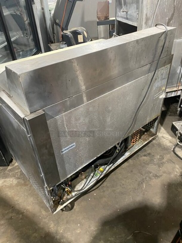 Adcraft Commercial Refrigerated Sandwich Prep Table! With Commercial Cutting Board! With 2 Door Underneath Storage Space! All Stainless Steel! On Casters! Model: SL2D SN: 6012426511030643 115V - Image 3 of 9