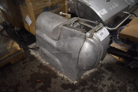 O'brien Metal Commercial Countertop Vegetable Dicer. 115 Volts, 1 Phase. Cannot Test Due To Cut Power Cord