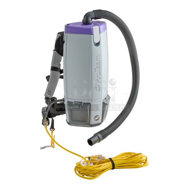 3 BRAND NEW SCRATCH AND DENT! ProTeam 196107341 Super Coach Pro 10 Qt. Backpack Vacuum with 106841 18" Sidewinder Carpet Kit. 120 Volts, 1 Phase. 3 Times Your Bid! - Image 1 of 5