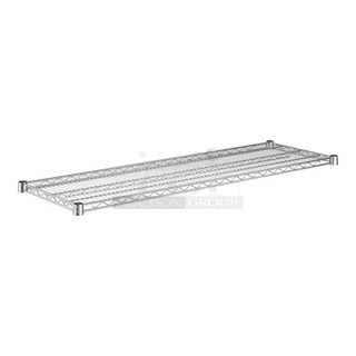 2 Boxes of 2 BRAND NEW SCRATCH AND DENT! Regency 460EC1854 18" x 54" NSF Chrome Wire Shelf. 2 Times Your Bid!