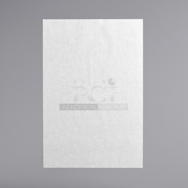 BRAND NEW SCRATCH AND DENT! Baker's Lane 433QLINERBL  16" x 24" Full Size Quilon® Coated Parchment Paper Bun / Sheet Pan Liner Sheet - 1000/Case. May Be Missing Pieces.  - Image 1 of 3