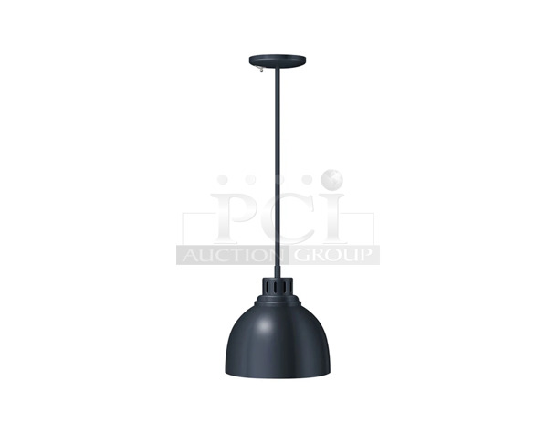3 BRAND NEW IN BOX! Hatco DL-725-RTN 69 1/2" Ceiling Mount Heat Lamp w/ Retractable Cord - Lower Switch, Bold Black. 120 Volts, 1 Phase. 3 Times Your Bid!  - Image 1 of 5