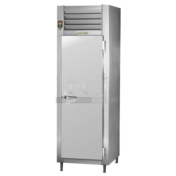 BRAND NEW! Traulsen RHT132WPUT-FHS Stainless Steel Commercial Single Door Reach In Cooler. 115 Volts, 1 Phase.  Tested and Working! - Image 1 of 10
