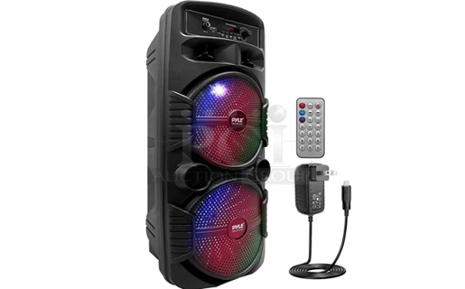 4 IN ORIGINAL BOX! Pyle PPHP2835B Portable Bluetooth PA Speaker System. 4 Times Your Bid! 