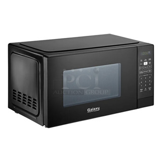 BRAND NEW SCRATCH AND DENT! 2024 Galaxy 177MW900D0A Office Series Microwave with Push Button Controls. 120 Volts, 1 Phase. 