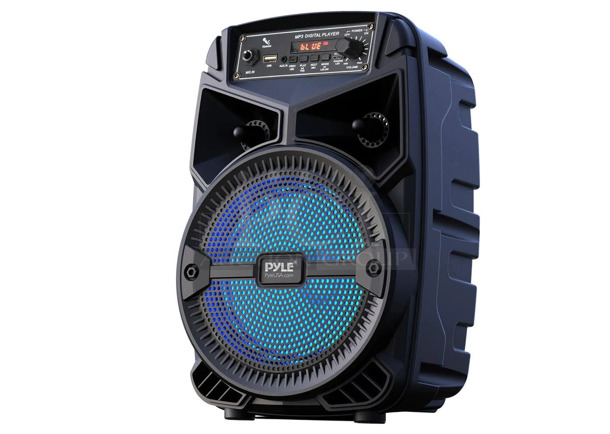2 IN ORIGINAL BOX! Pyle 6.5” Bluetooth Portable PA Speaker with Rechargeable Battery PPHP634B. 2 Times Your Bid!   - Image 1 of 4