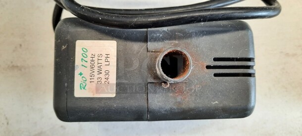 Rio Plus 1700 Aqua Pump. 2.5x6x4.5. - Image 3 of 3