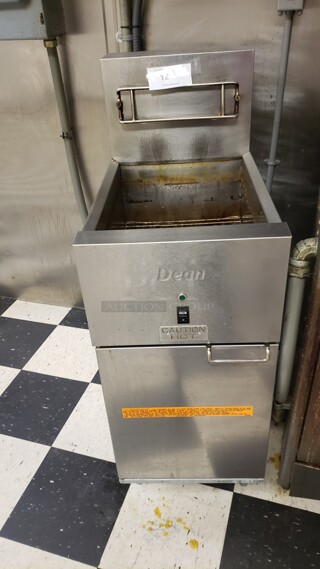 Frymaster Dean Electric Deep Fryer Model No. SR14ESD Not Tested (Location 1)