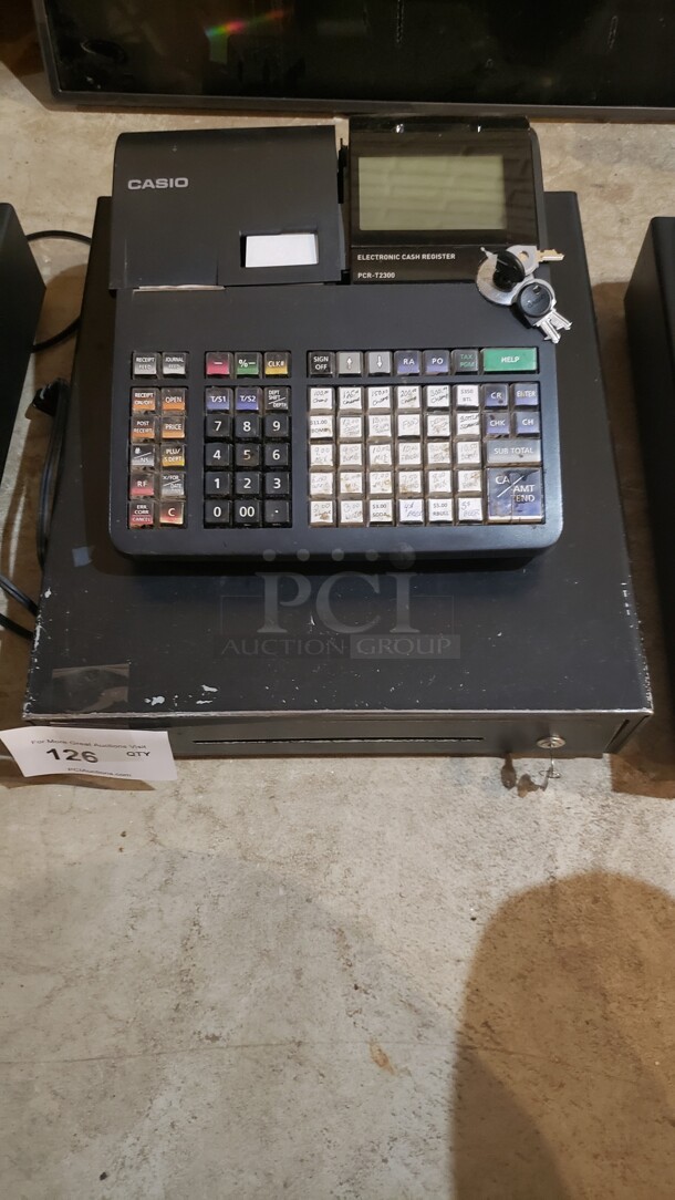 Casio Cash Register Not tested (Location 1) - Image 1 of 1