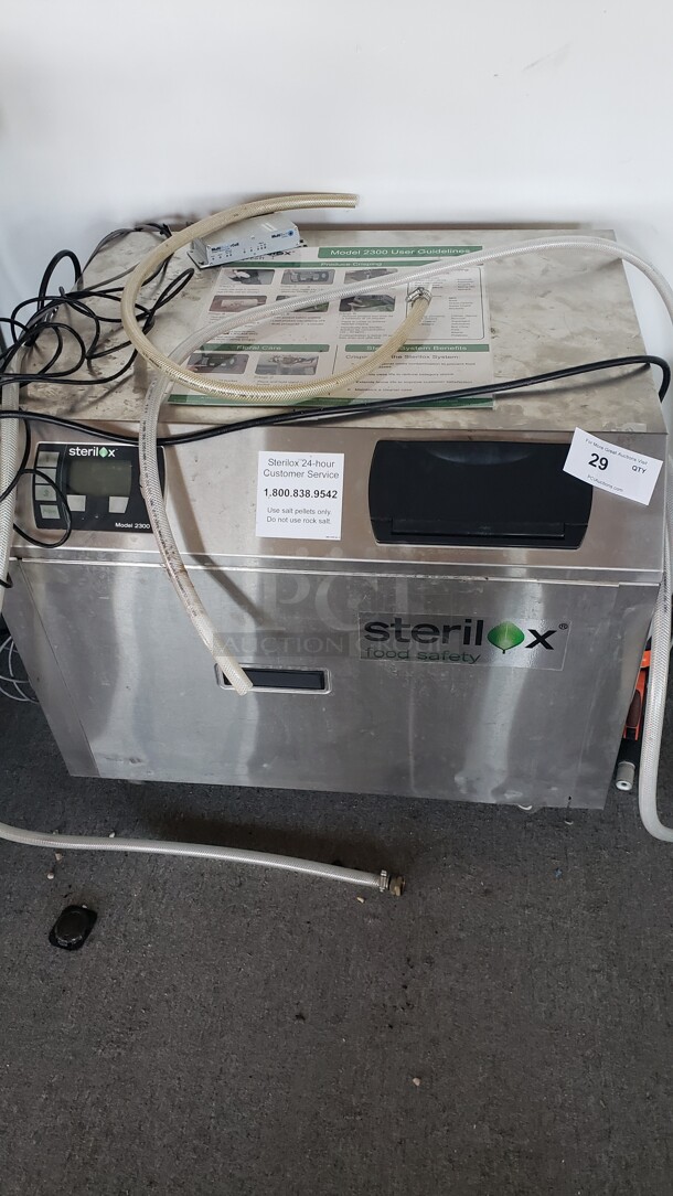 Sterilox Model 2300 Produce Misting Machine

Not Tested

(Location 2) - Image 1 of 2