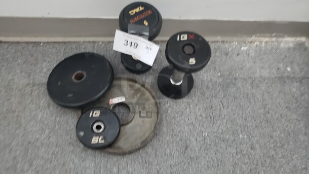 Lot of Miscellaneous Weights

(Location 2)