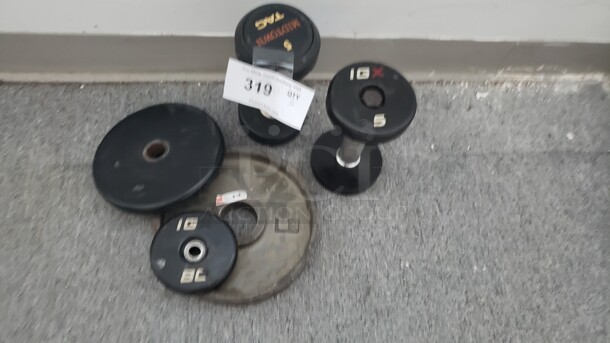 Lot of Miscellaneous Weights

(Location 2) - Image 1 of 1