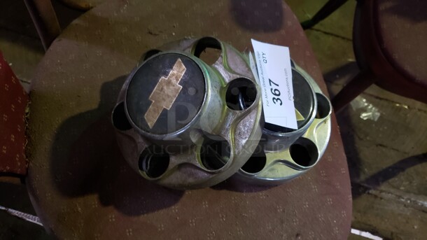 Lot of 2 Wheel Center Caps for Chevy

(Location 3) - Image 1 of 1