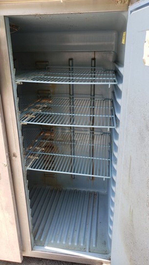 Delfield 6051-S 51" Two Section Reach-In Refrigerator! On Casters! - Image 3 of 6