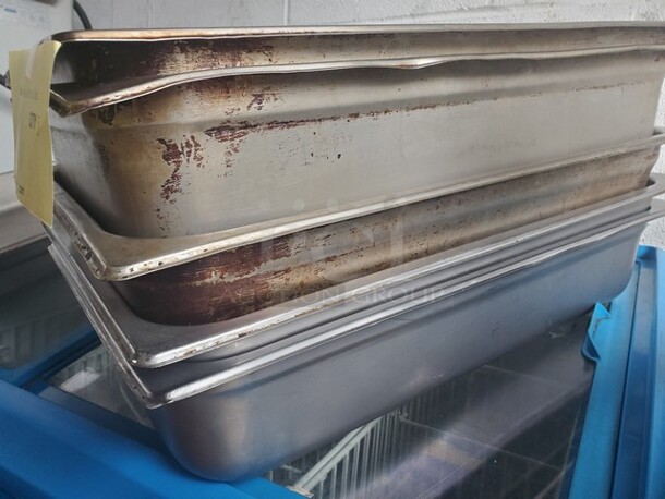 Stainless Steel Pan 21"x13" 5XBID - Image 3 of 3