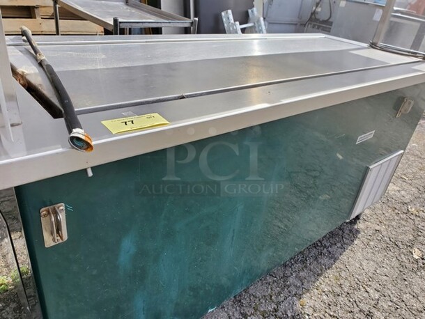 Delfield KCFT74-NU 74" Frost Top Serving Counter with Open Understorage/Refrigerated Cold Food Serving Counter - Image 3 of 6