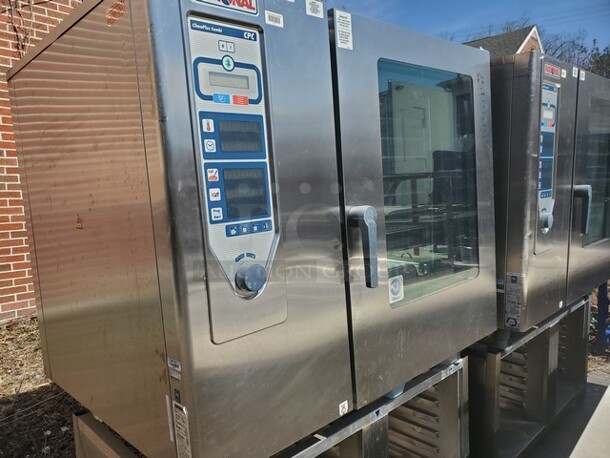 Rational Combi Steamer Electric CPC 102/04 440-480V Stand included! - Image 3 of 8