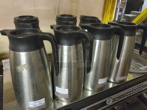 ALL ONE MONEY Lot of 10 Fetco 1.9 L Thermal Coffee Server, No Lid - Image 2 of 4