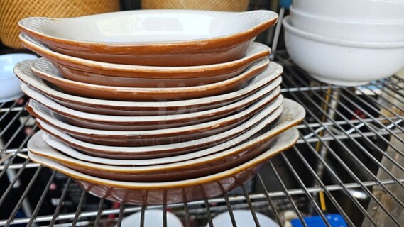 Lot of 10 Rarebit Baking Dishes
