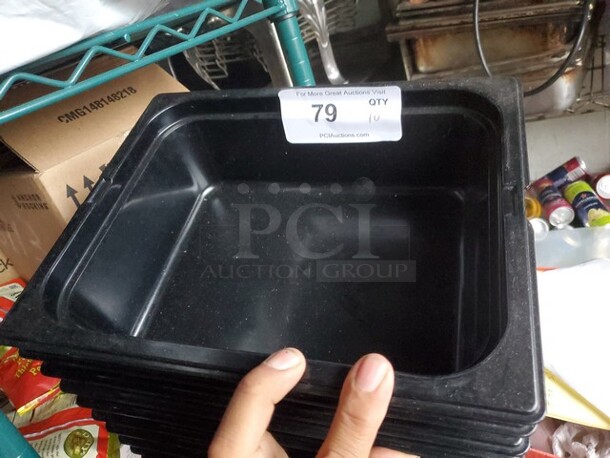 Lot of 10 Plastic Food Storage Containers - Image 2 of 2