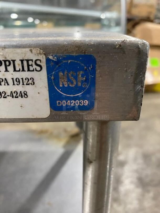 Solid Stainless Steel Double Overhead Shelf! - Image 7 of 8