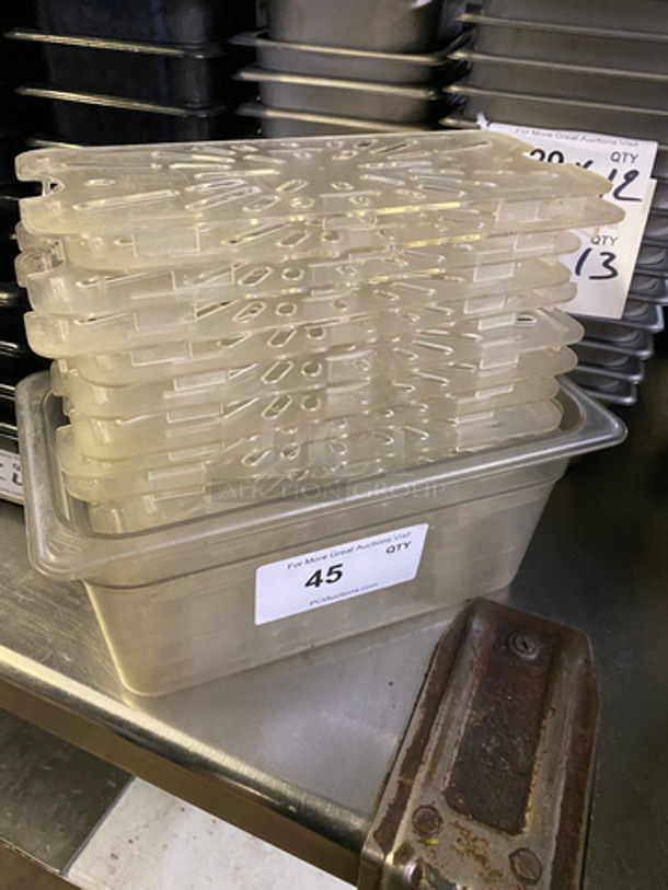 ALL ONE MONEY! Poly Drop In Bin Strainers! - Image 1 of 5