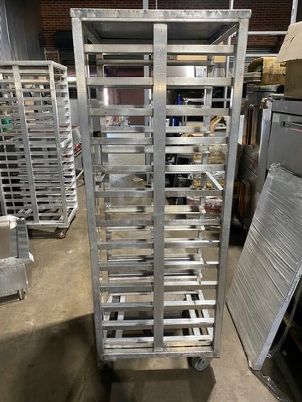 Metal Commercial Pan Transport Rack! On Casters! - Image 3 of 4