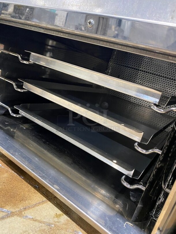 Otis Spunk Meyer Commercial Countertop Convection Baking Oven! All Stainless Steel! Model OS1 Serial C0090295! 120V! - Image 6 of 7