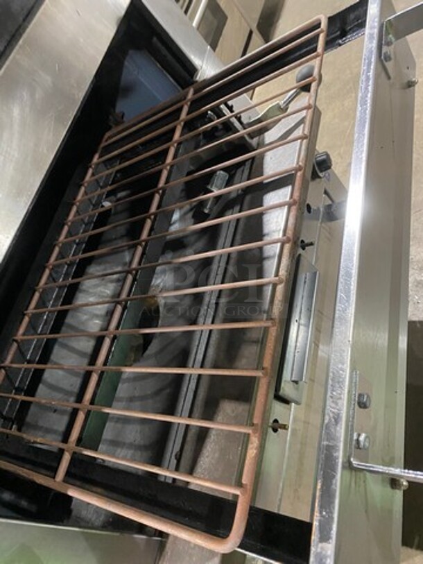 Garland Commercial Natural Gas Powered Upright Double Oven Char Broiler Grill! All Stainless Steel! - Image 6 of 9