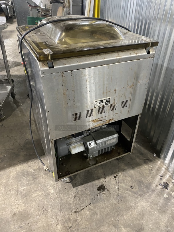 MacMaster VP540 Stainless Steel Commercial Floor Style Vacuum Sealer on Commercial Casters. 110 Volts, 1 Phase. Eletric Powered! - Image 3 of 9