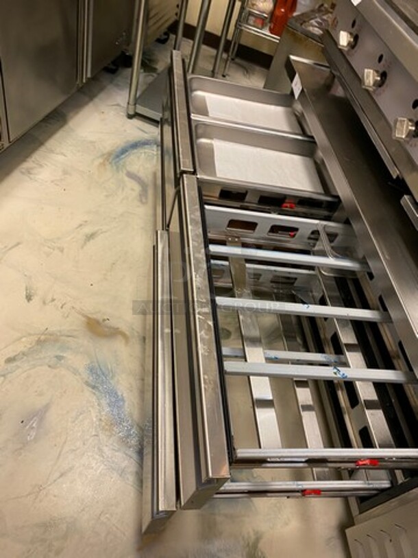 LATE MODEL! 2019 Asber Commercial Refrigerated 4 Drawer Chef Base! All Stainless Steel! On Casters! WORKING WHEN REMOVED! Model: ACBR72NHC SN: 19086807 - Image 5 of 8
