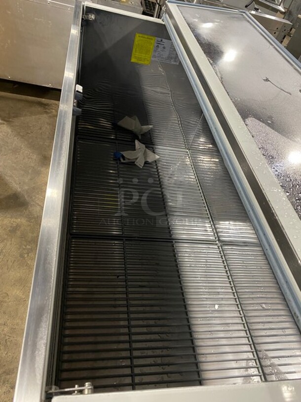 COOL! Like New Kelvinator Commercial Refrigerated Milk Cooler! Stainless Steel Body! On Casters! Model: KCHMC58 SN:91610049 115V - Image 5 of 7