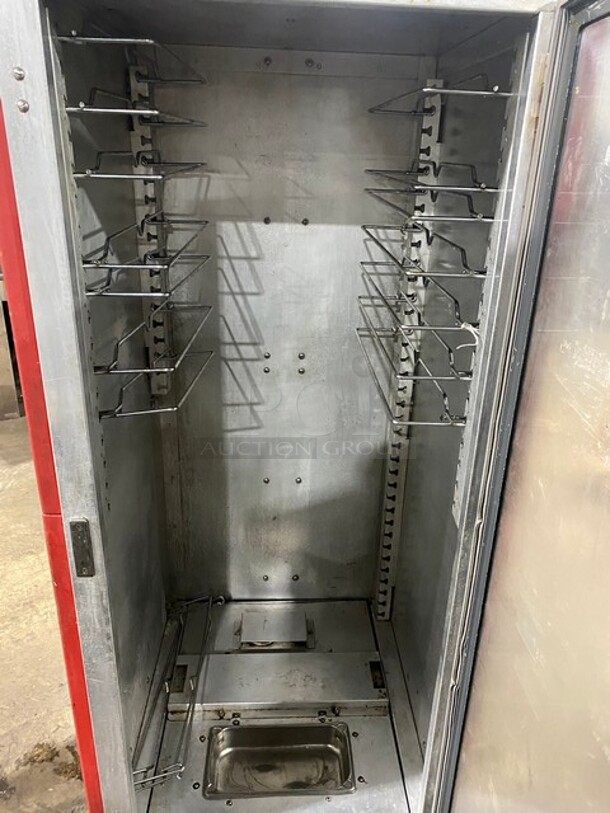 Metro Commercial Single Door Reach In Holding/Warming Cabinet Merchandiser! C5 Series! With View Through Door! On Commercial Casters! 120V! - Image 5 of 9