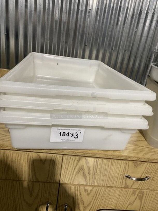 Commercial Platic Storage Bins! 4 X Your Bid! - Image 1 of 7