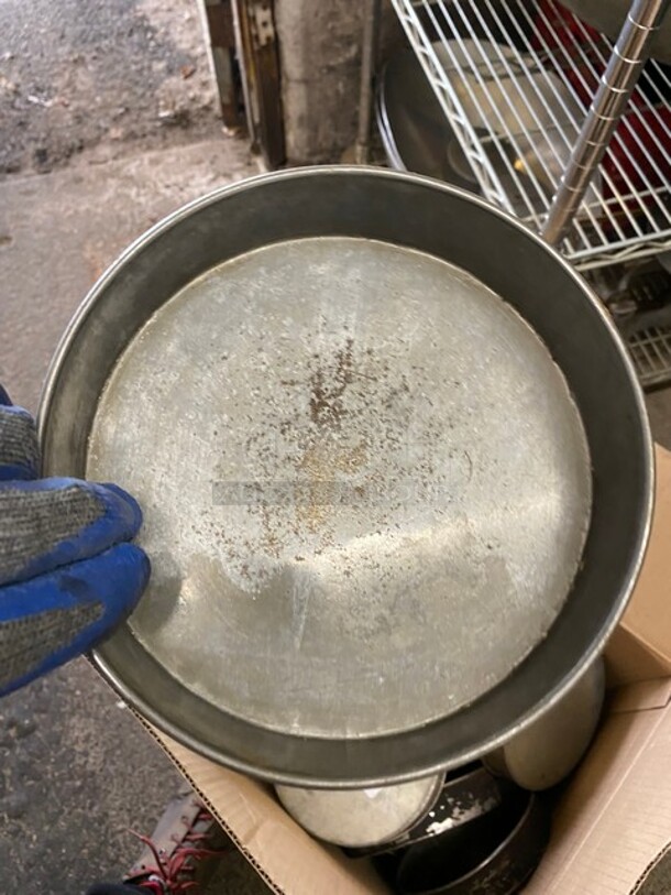 All One Money! Tin Baking Dough Pans! - Image 3 of 5