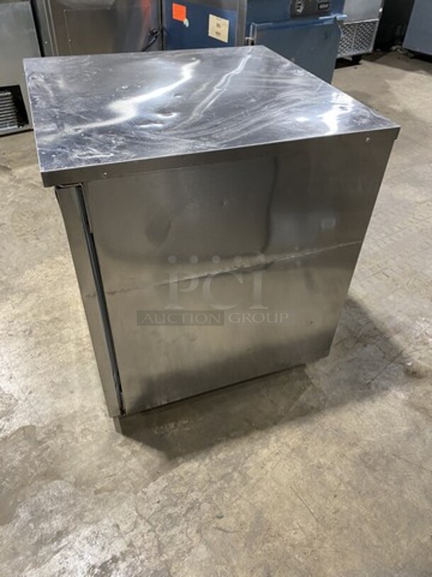 Delfield One Door Lowboy/Worktop Cooler! Model 406STAR2 Serial 1507152000945! 115V 1 Phase! On Casters!  - Image 2 of 8