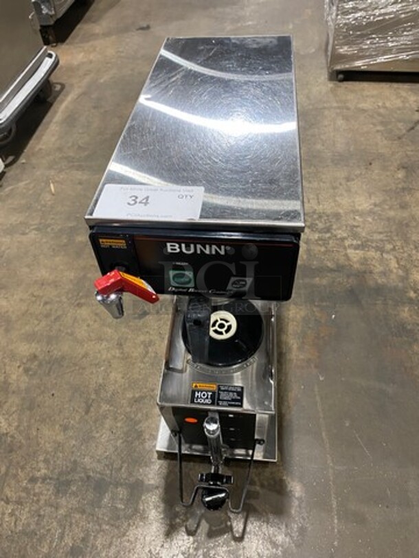 Bunn Commercial Countertop Coffee Brewing Machine! With Satellite! All Stainless Steel! Model: CDBCFDV SN: CDBC025101 120V 60HZ 1 Phase - Image 1 of 8
