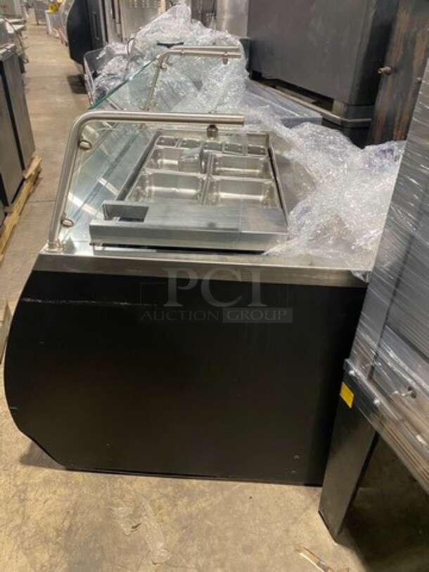 Structural Concepts Commercial Refrigerated Sandwich Prep Display Case! With Single Door And Drawer Storage Space! Stainless Steel! Body! Model: FSP4837R SN: 0078424CR261408 120V 60HZ 1 Phase - Image 5 of 7