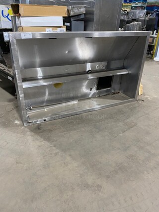 SWEET! All Stainless Steel Commercial Hood System! 