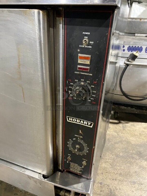 Hobart Commercial Gas Powered Convection Oven! With Solid Doors! With Metal Oven Racks! All Stainless Steel! - Image 6 of 8